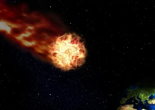 space universe comet
