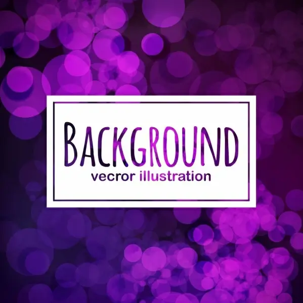 sparkling violet bokeh background blurred circles ornamental