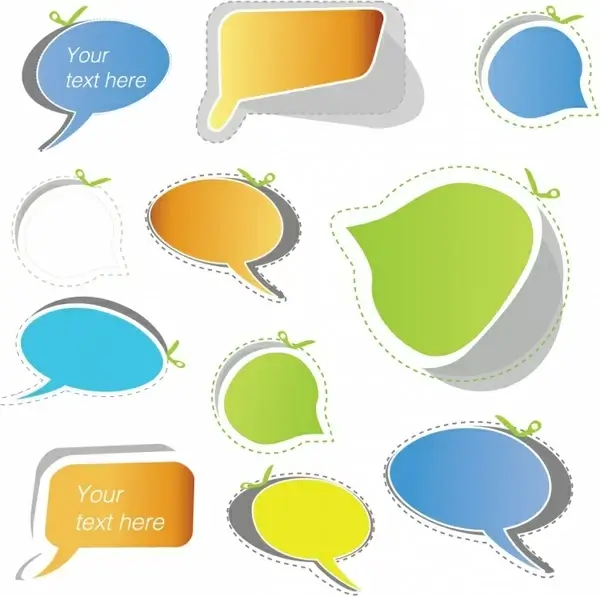 Speech bubble  Sticker