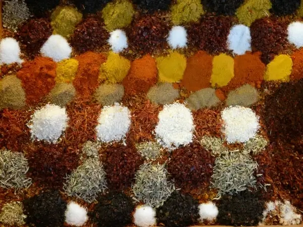 spices spice mix colorful