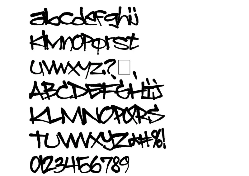 Graffiti Font in truetype .ttf opentype .otf format free and easy ...