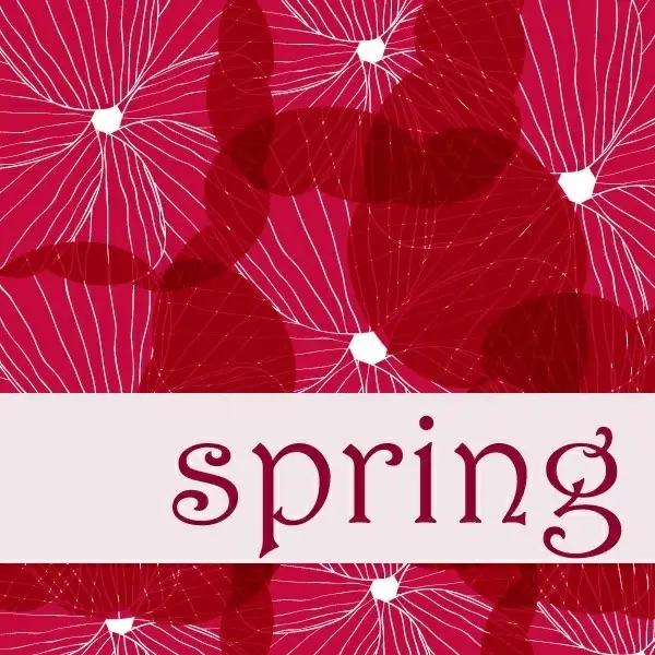 spring vector background 1