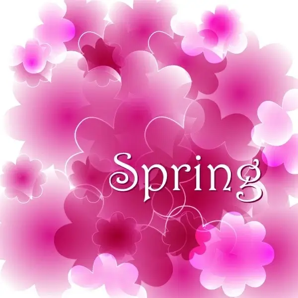 spring vector background 3