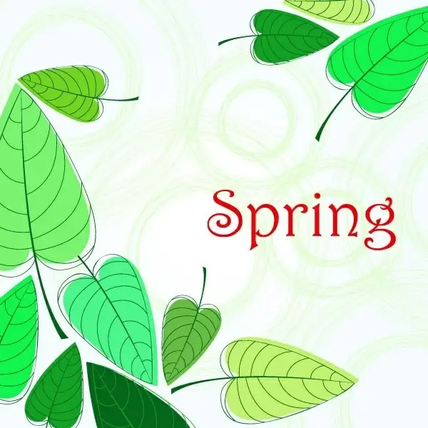 spring vector background 4