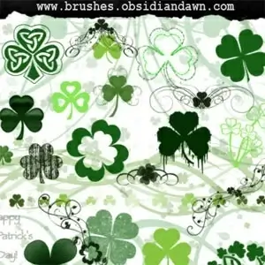 St. Patrick's Day Brushes