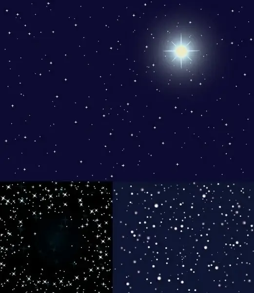 starry background vector