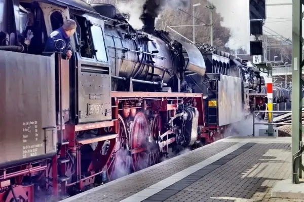 steam locomotive locomotive train
