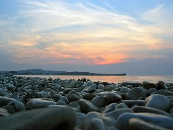 stones sea abendstimmung