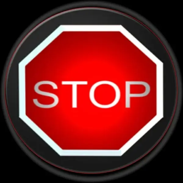 stop sign