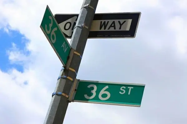 street sign