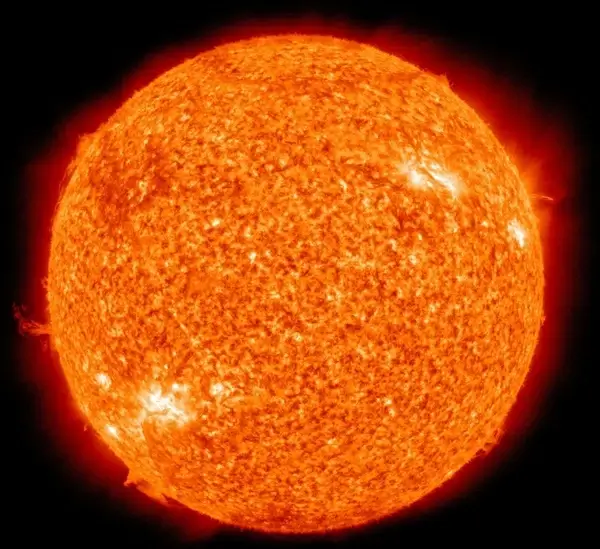 sun fireball solar flare