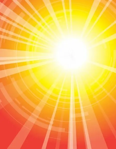 sunshine background vivid colored design rays sun sketch