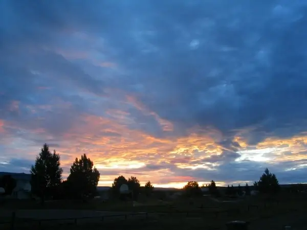 sunset clouds sky 