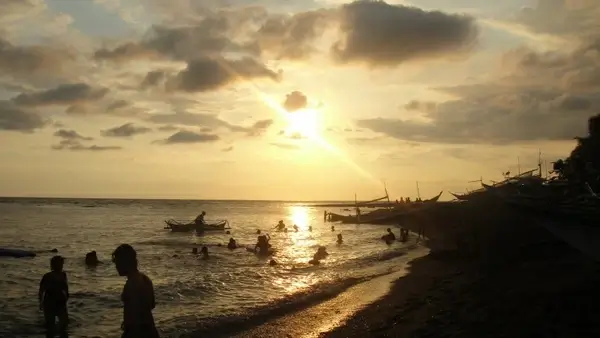 sunset in my hometown