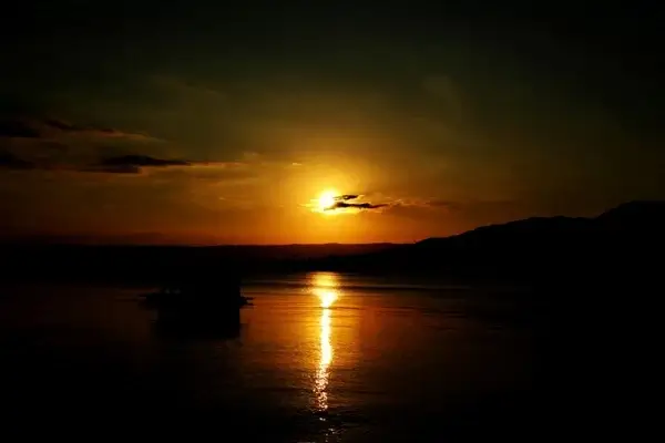 sunset in my hometown