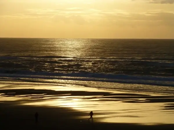 sunset lincoln city oregon