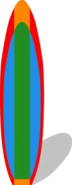 Surfboard clip art