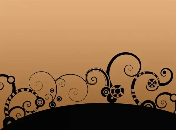 swirls creepy fantasy