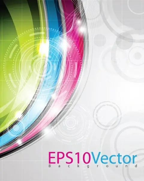 symphony of dynamic lines of the background vector 1