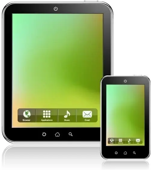 Tablet PC Vector