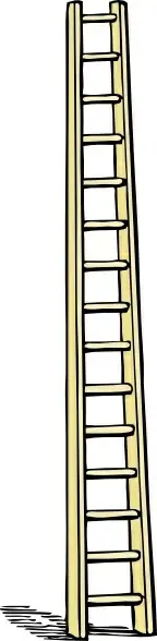 Tall Ladder clip art