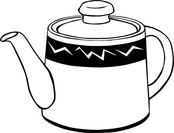 Tea Pot clip art
