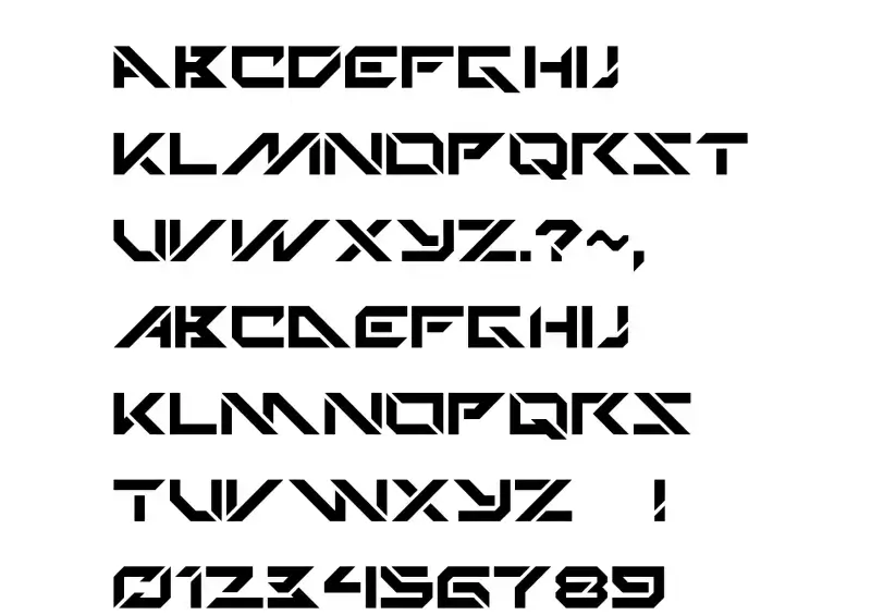 Squares Font in truetype .ttf opentype .otf format free and easy ...