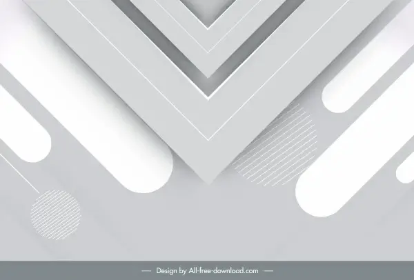 technology background bright grey modern symmetric geometric decor