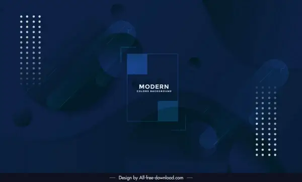 technology background template dark blue modern geometric decor