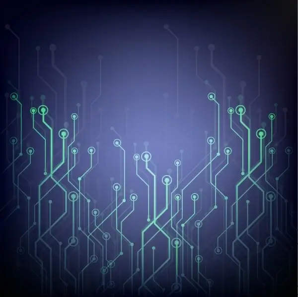 technology concept background blue backdrop dots combination ornament