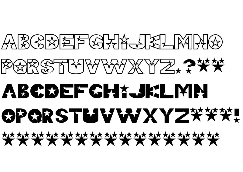 Superstar M54 Font in truetype .ttf opentype .otf format free and easy