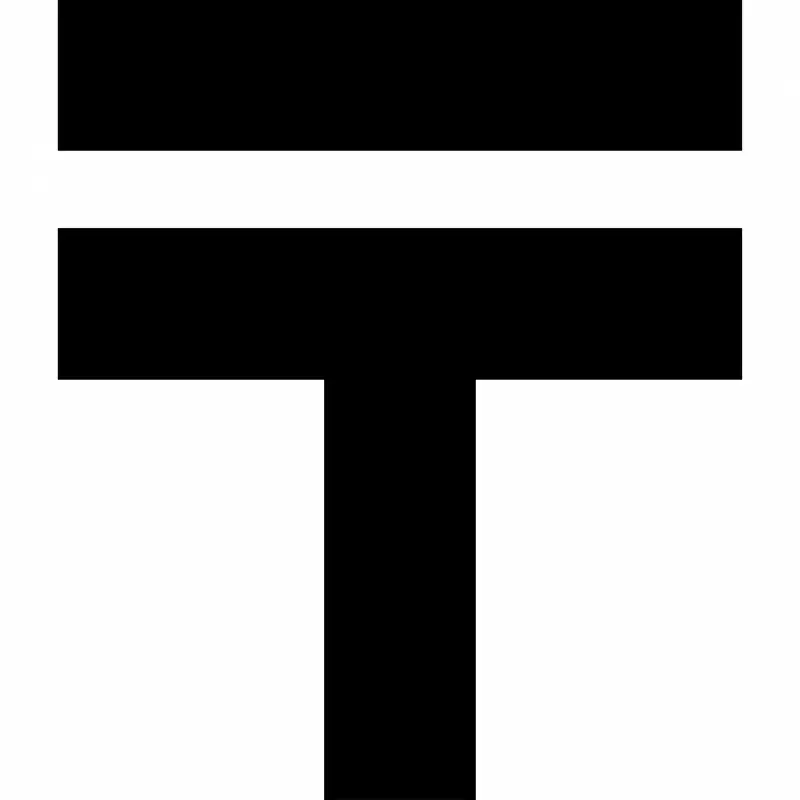 tenge currency sign flat black white sketch