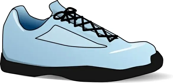 Tennis Shoe clip art