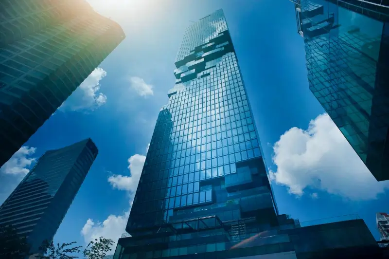thailand city scenery picture modern architectures 