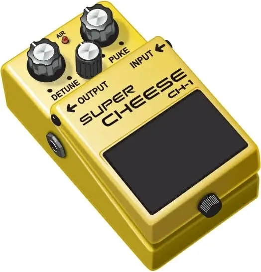 The Cheese-y Guitar  Pedal