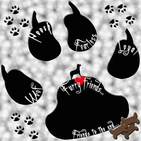 the dog039s paw
