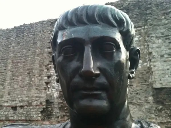 the face of trajan