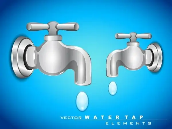 the faucet 01 vector