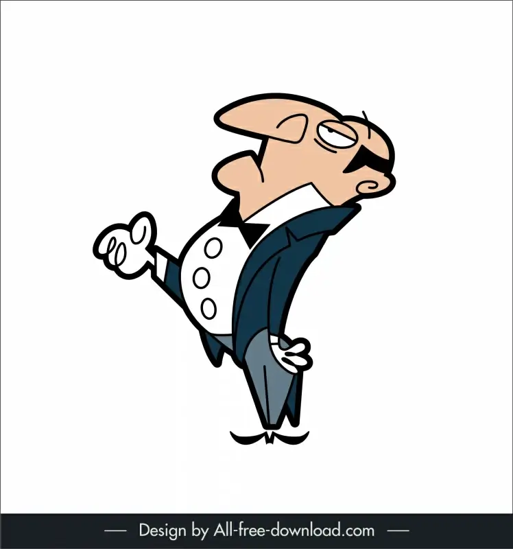 The guard man in mr bean cartoon icon funny handdrawn cartoon sketch  Vectors graphic art designs in editable .ai .eps .svg .cdr format free and  easy download unlimit id:6926330