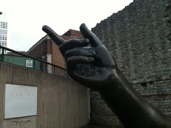 the hand of trajan