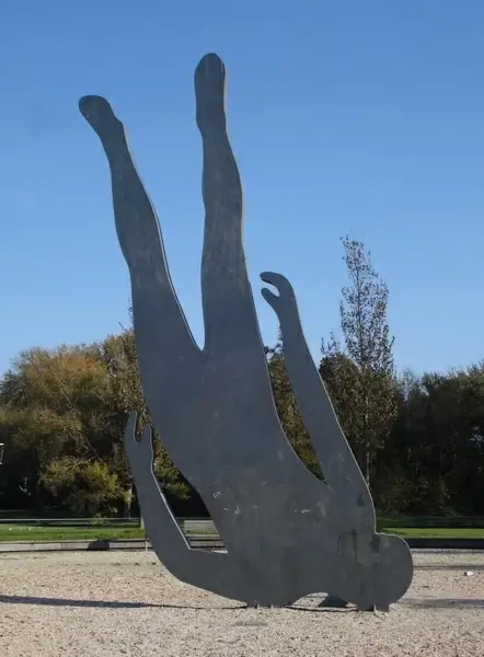 the netherlands sculpture man