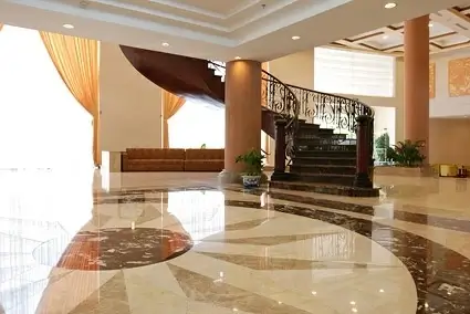 the ornate lobby of picture