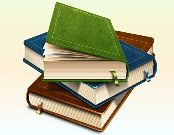 the realistic book iconpsd layered