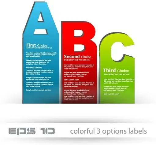 the stylish label design 04 vector