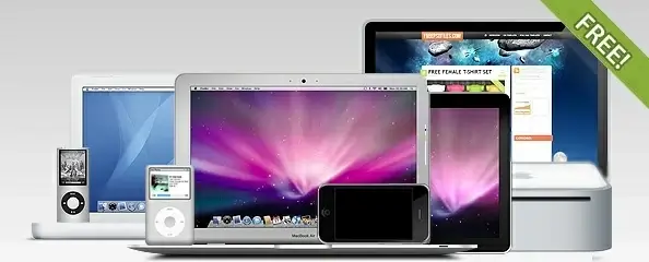 The Ultimate Apple PSD Collection