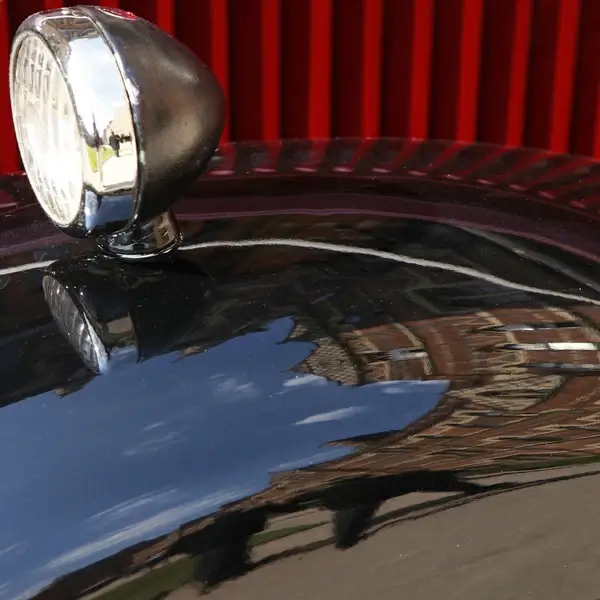 the wedding car