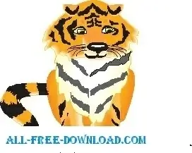 Tiger with Mouse