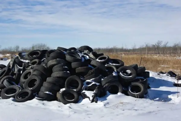 tire heap