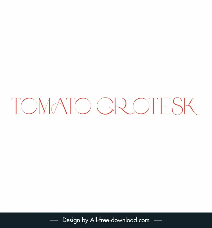 tomato grotesk abramo serif logotype elegant flat calligraphic font sketch
