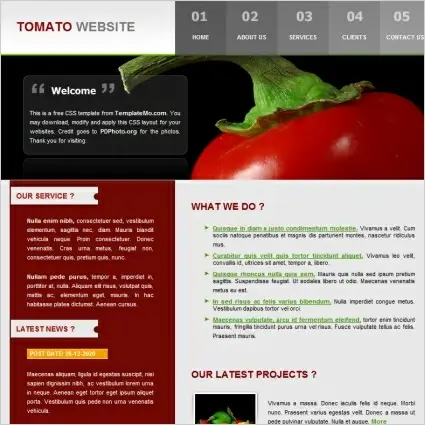 Tomato Template